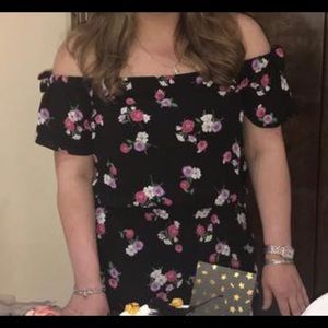 Express floweral jumpsuit